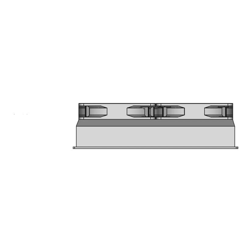 Hepa Filter Bracket For Fp 25 015 And 2 Fans 120Mm - Standard Mechanical Component