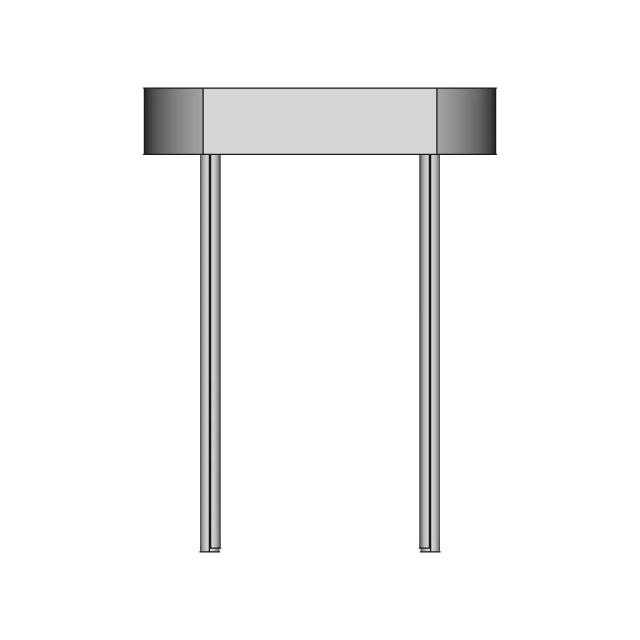 S1133 Hamamatsu Photodiode - Downloadable CAD Representation