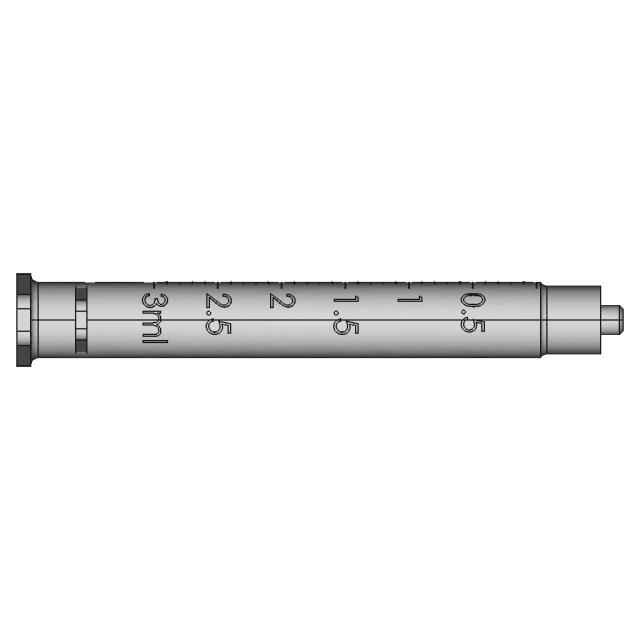 Syringe-3Cc (3Ml) - Downloadable CAD Representation