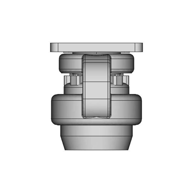Combined Swivel Support For Medical Equipment - Downloadable CAD Representation