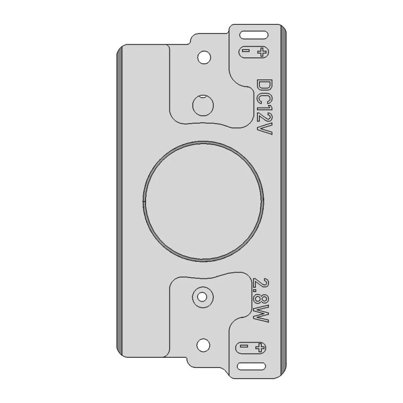 2.8W Power Led 3D Model | High-Quality CAD Model
