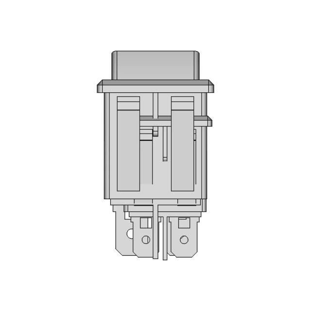Car Light Rocket Switch On-Off Led 12V 35A | 3D Engineering Design File