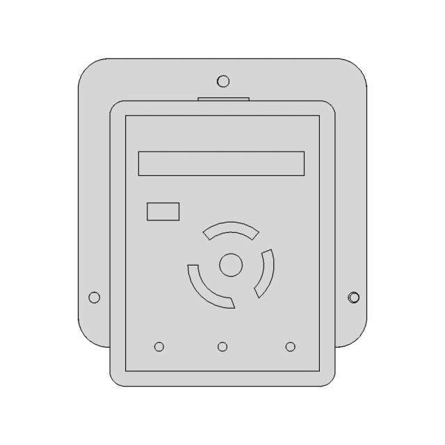 Key Pad Vlt Micro Drive Fc51 Assly | High-Quality CAD Model