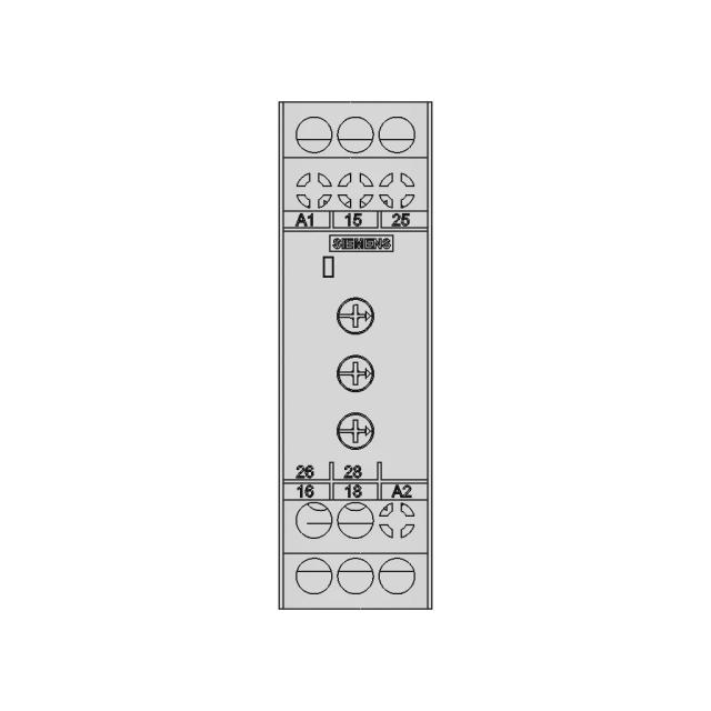 Siemens Timer Relay 7Pu07 | High-Quality CAD Model