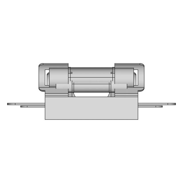 Fuse Holder 5X20 - Downloadable CAD Representation
