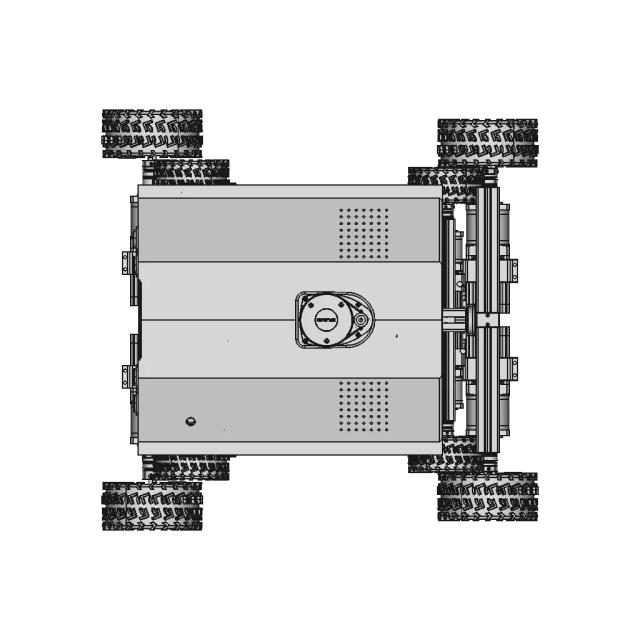 Model Of Mobile Robot - Downloadable CAD Representation