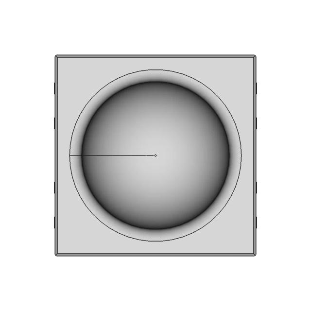 Lr H9Gp Red Led - Downloadable CAD Representation