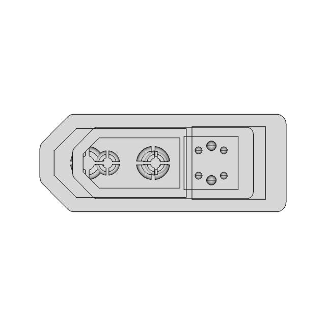 Amass Xt60 2+4 M | High-Quality CAD Model