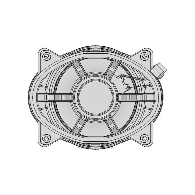 Car Speaker Ovel Shape - Standard Mechanical Component