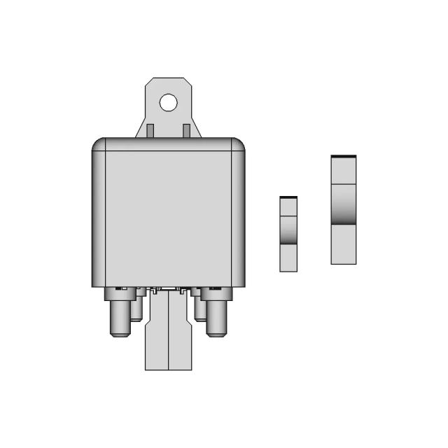 Wehrle 13 450 100 Rele | High-Quality CAD Model