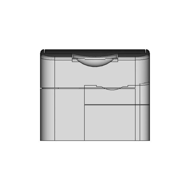 220V Power Socket With A Cover - Standard Mechanical Component