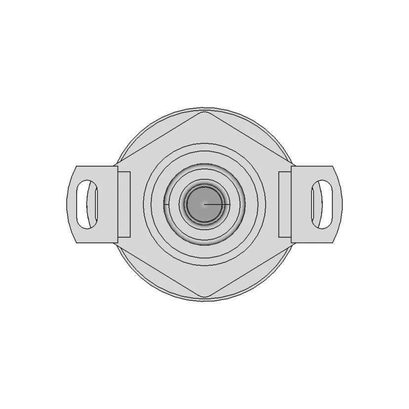 Rotary Quadrature Encoder Rmcs-5102 | 3D Engineering Design File