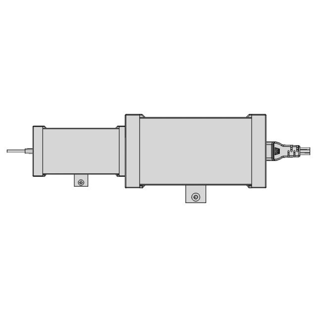 Dell 130 W Ac Adapter Screw Mount Holder - Downloadable CAD Representation