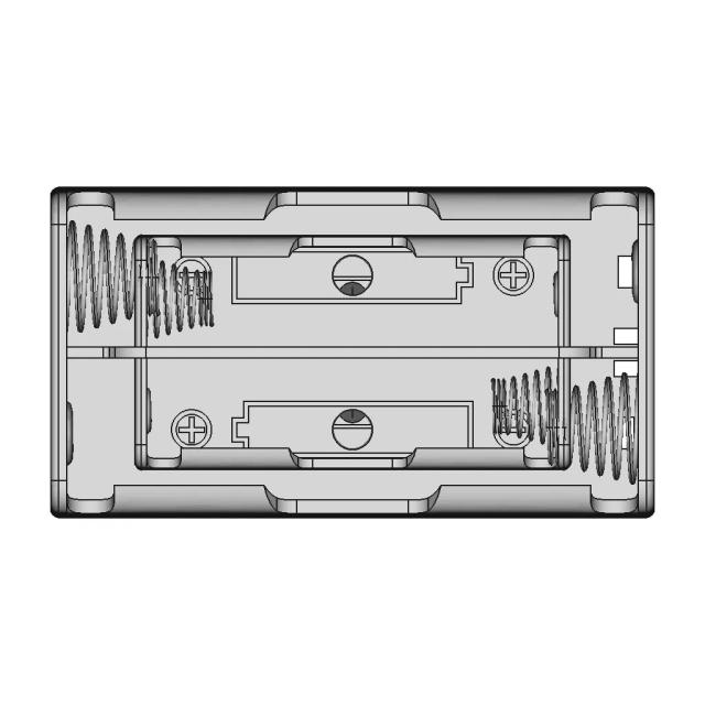 Battery Case For 2 18650 Lion | High-Quality CAD Model