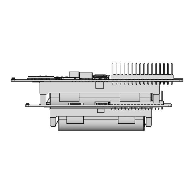 Lilygo 7080-S3 | High-Quality CAD Model