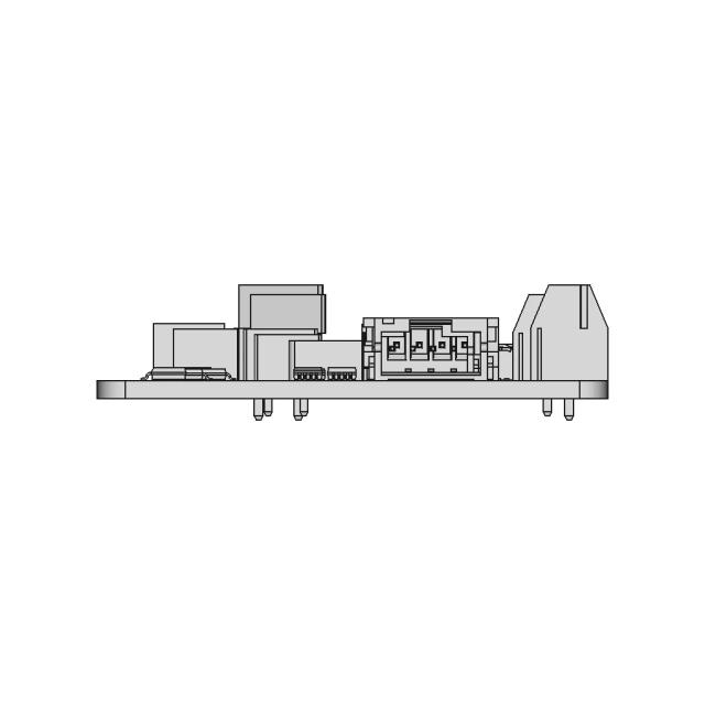 Waveshare Solar Power Manager (D) - Downloadable CAD Representation