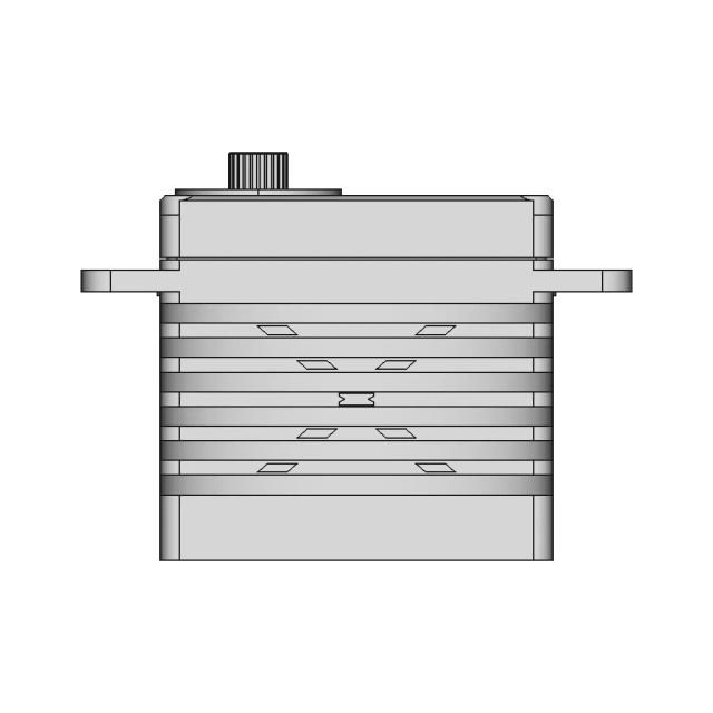 Mks Servo Motor - Hbl 599 | High-Quality CAD Model