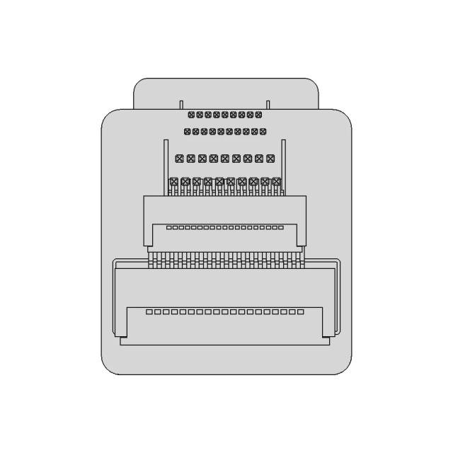 Micro Hdmi Adapter Vertical - Downloadable CAD Representation