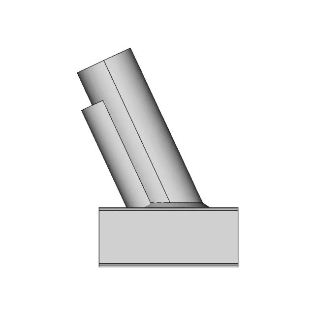 Led Street Light Holder - Downloadable CAD Representation
