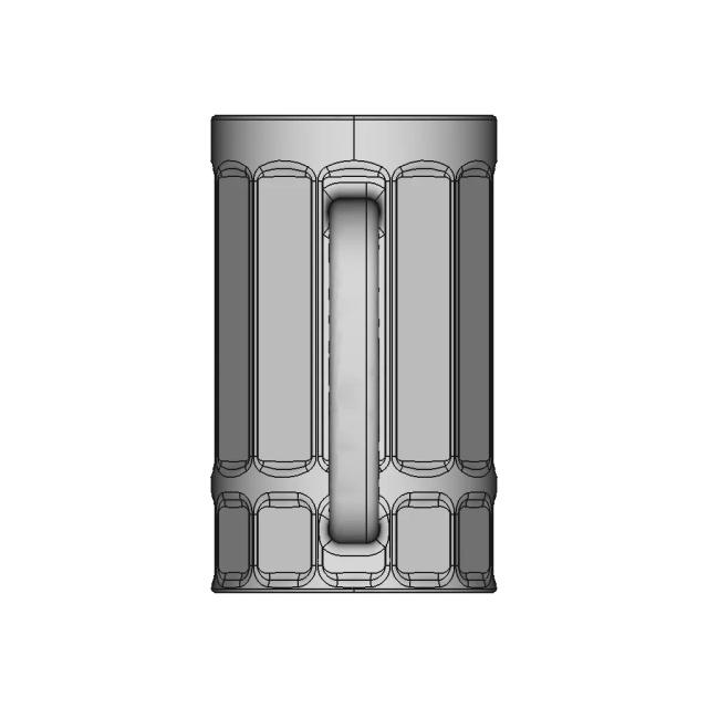 Glass Mug - Downloadable CAD Representation