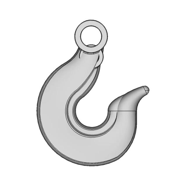 Crane Hook | 3D Engineering Design File