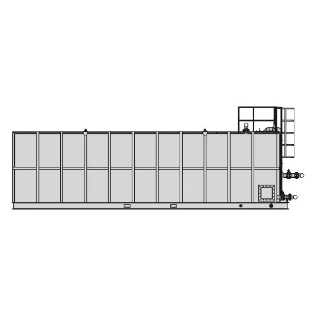 75 Cubic Meters Oil Tank | 3D Engineering Design File