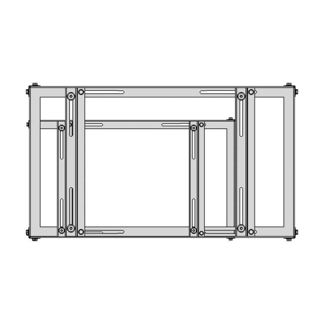 Heatpump / Air Conditioner Floor Bracket - Standard Mechanical Component