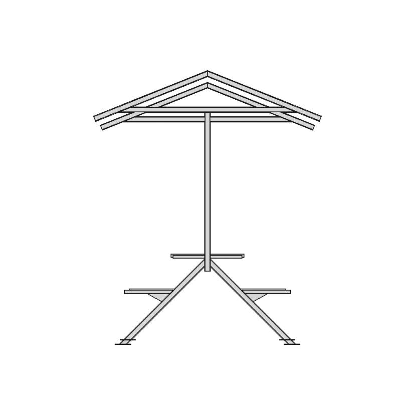 Picnic Table - Standard Mechanical Component