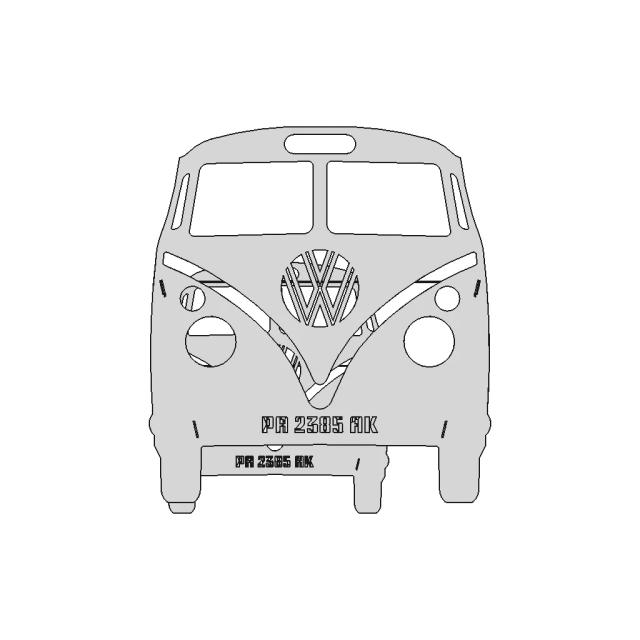 Vw Caravan Sheet Metal Fire Pit | 3D Engineering Design File