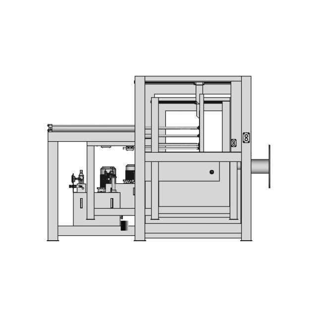 Press Cf Module With Automatic Strapping Machine | High-Quality CAD Model