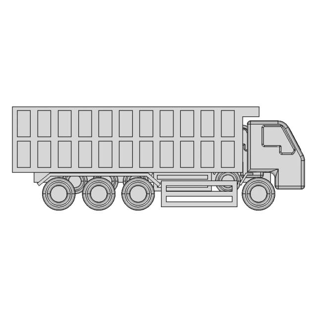 Truck (Lowpoly) - Downloadable CAD Representation