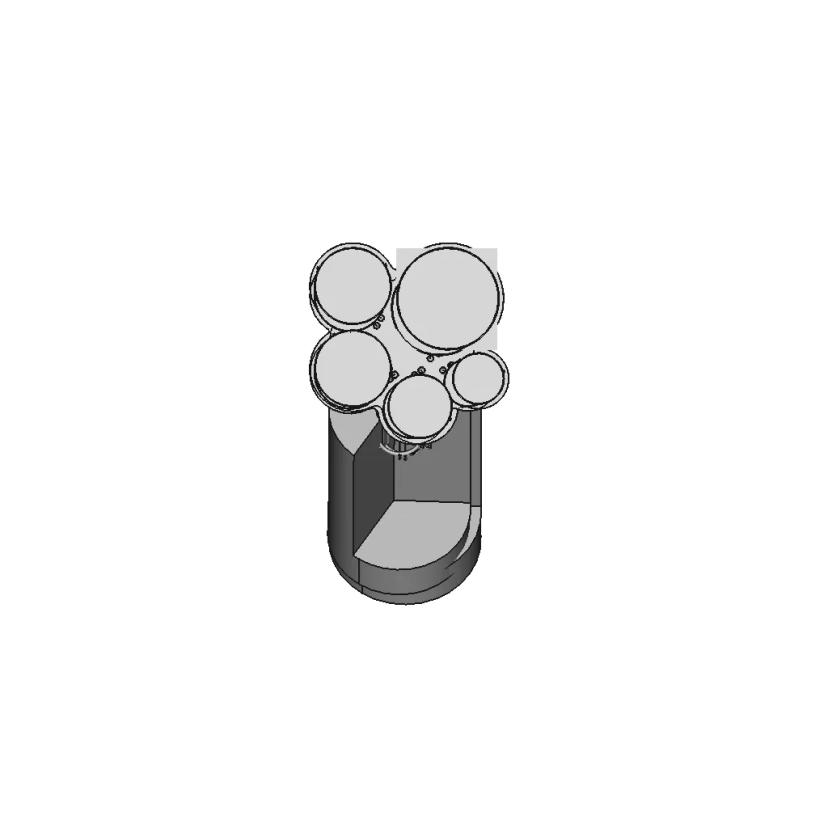 Metal Drums For The Playground Маф Барабаны Металлические Для Детской Площадки - Downloadable CAD Representation
