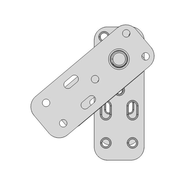 Murphy Door Or Closet Hardware - Downloadable CAD Representation