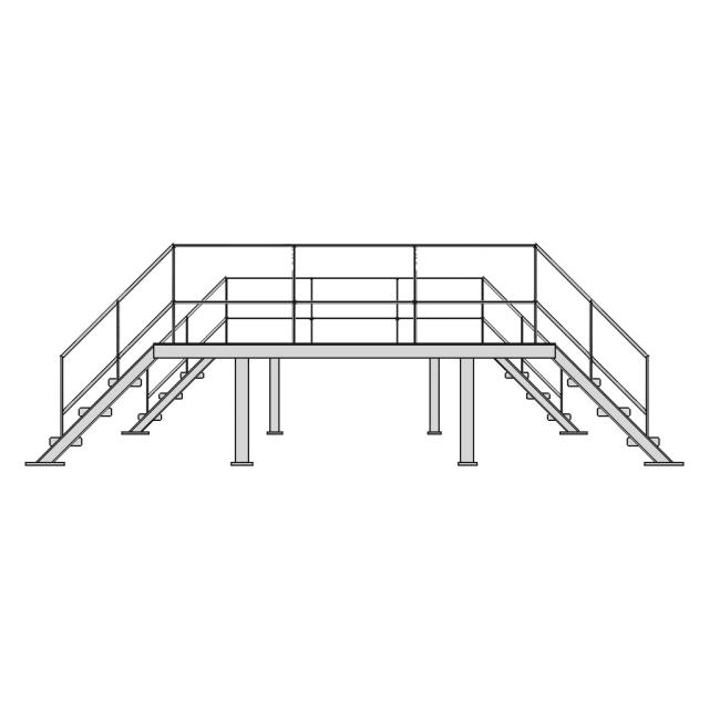 Steel Stairs - Standard Mechanical Component