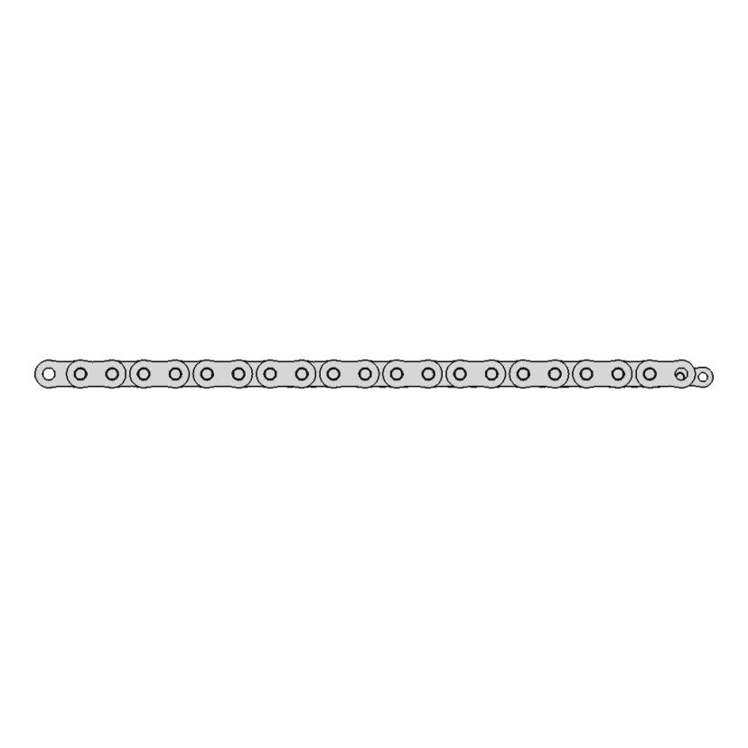 24B-3 Chain | High-Quality CAD Model