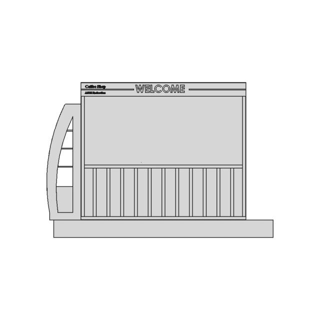 Simple Model Coffee Shop | 3D Engineering Design File