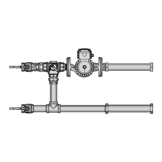 Смесительный Узел Вентиляции (24020120) | High-Quality CAD Model