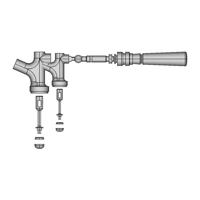 Tap For A 12-Liter Beer Tap System | High-Quality CAD Model