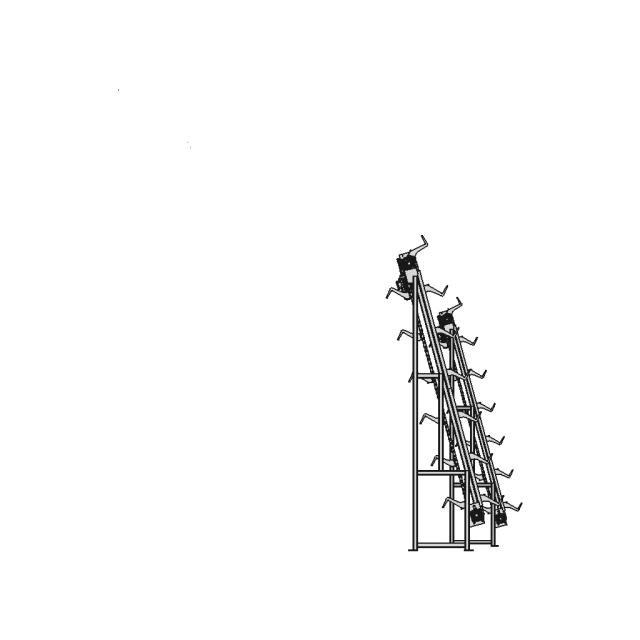 Chain Lifter Conveyor | High-Quality CAD Model