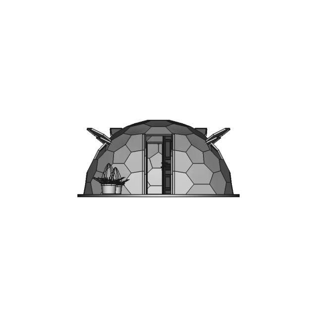 Metal Igloo | 3D Engineering Design File
