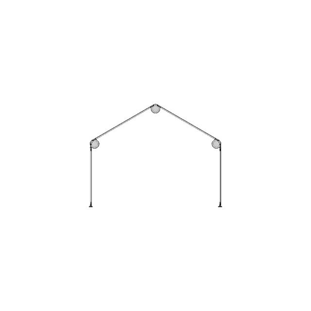 Frame For A 8 X 2 Meter Shed - Standard Mechanical Component