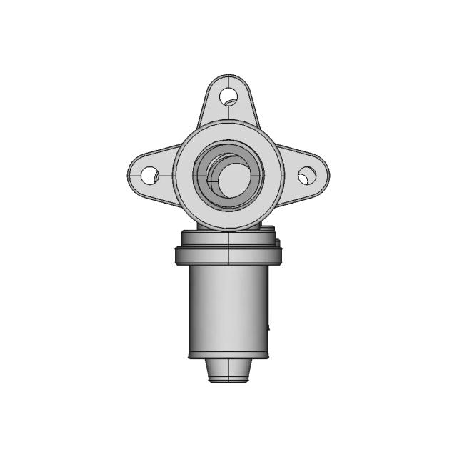 Kolano 90 St 16X1/2 | High-Quality CAD Model