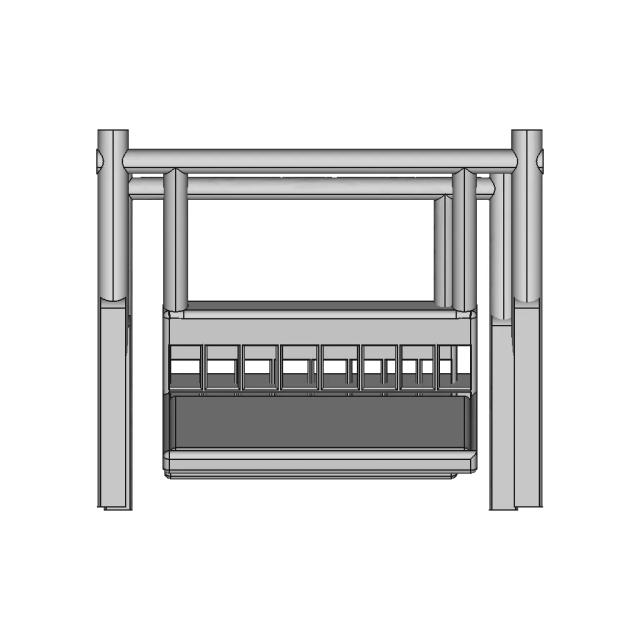 Wooden Swing | High-Quality CAD Model