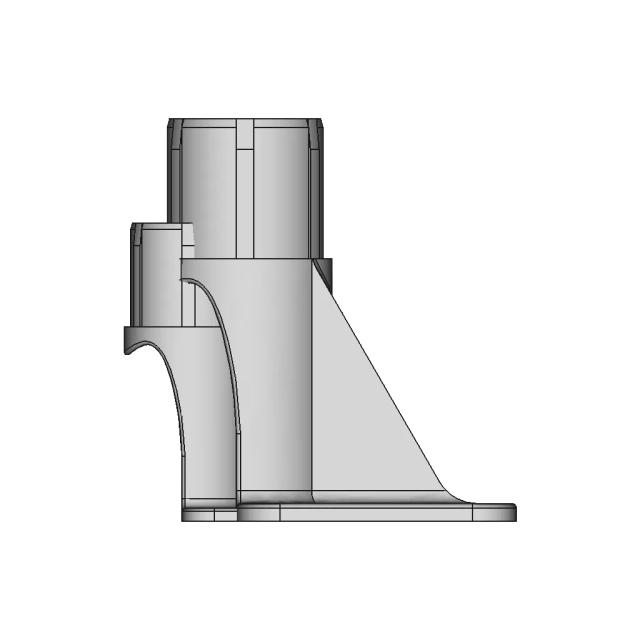 Support For Ø40 Tube | High-Quality CAD Model