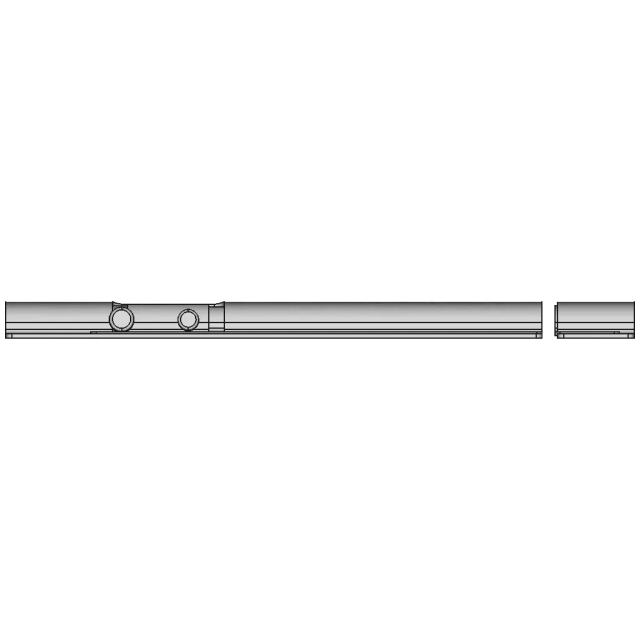 Barrel Bolt 200 Mm X 38 Mm - Downloadable CAD Representation