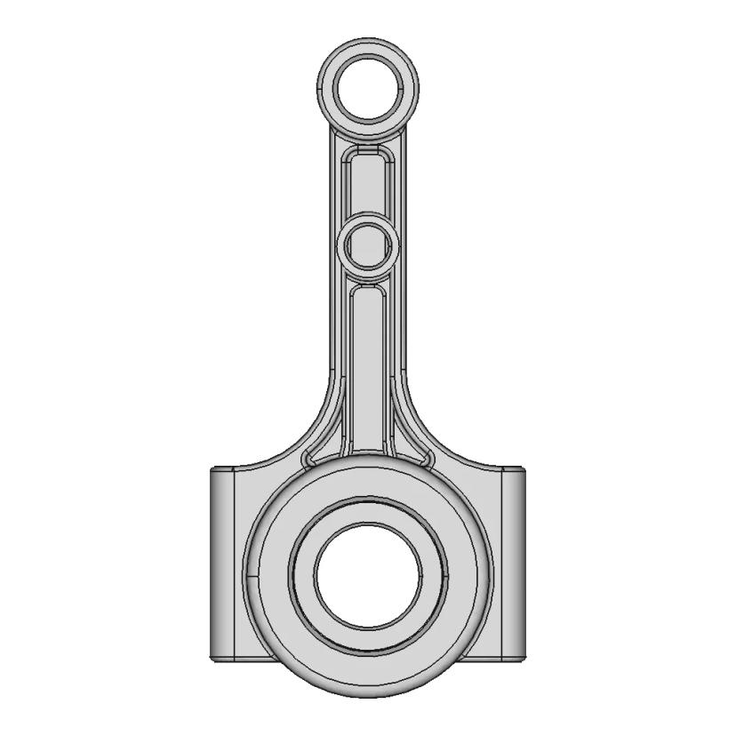 Technology Handle For The Connecting Rod | High-Quality CAD Model