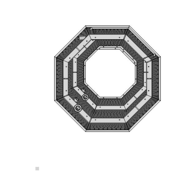 Gas Burner Of The Mine Grain Dryer - Downloadable CAD Representation