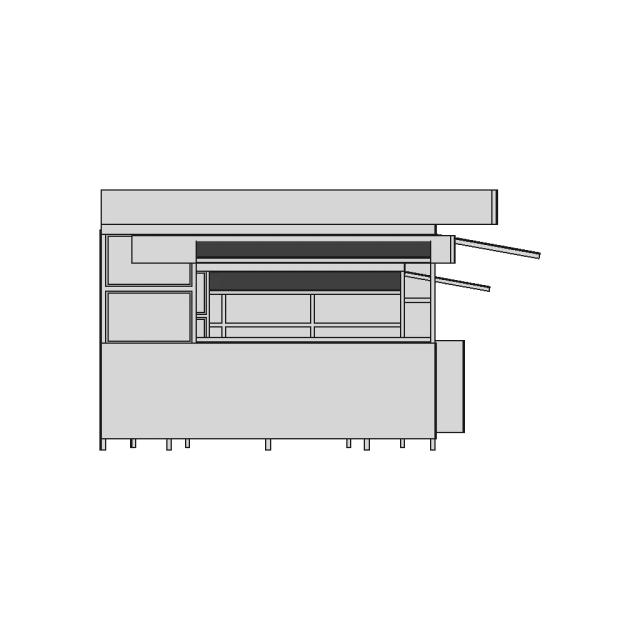 Booth Pancake | High-Quality CAD Model
