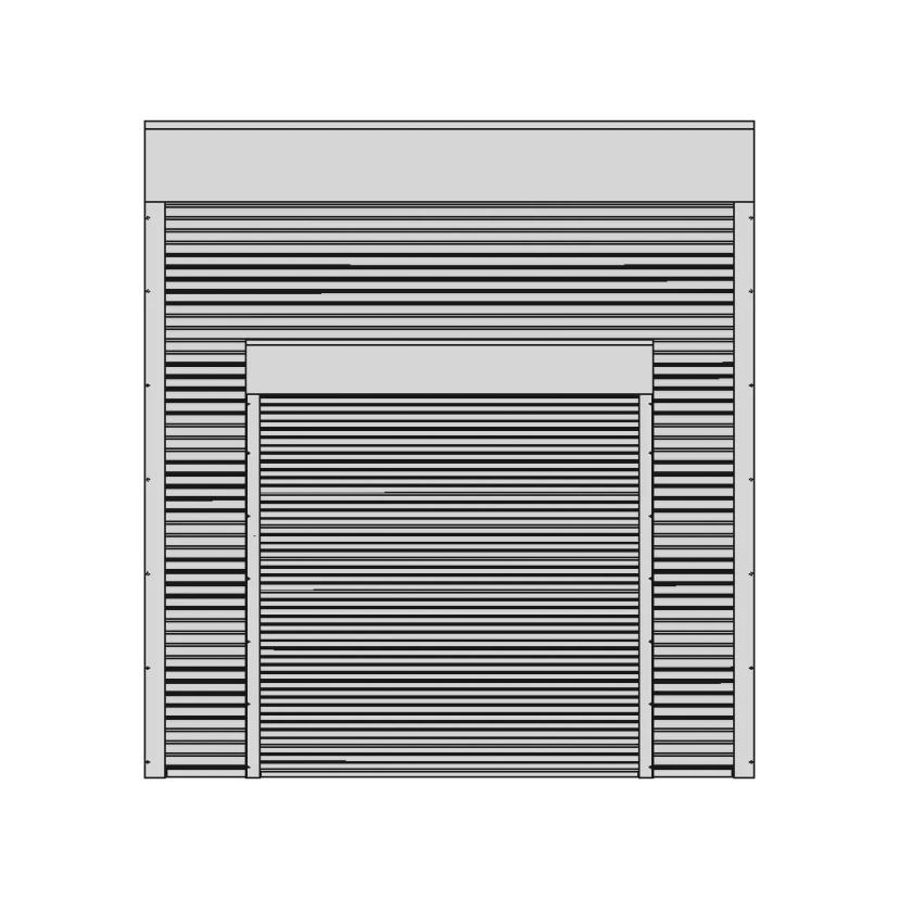Over Head Roll Up Door | 3D Engineering Design File