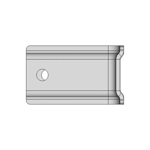 L Bracket 50X50 Flanged - Downloadable CAD Representation